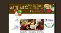 Desktop Screenshot of maryannsbeans.com